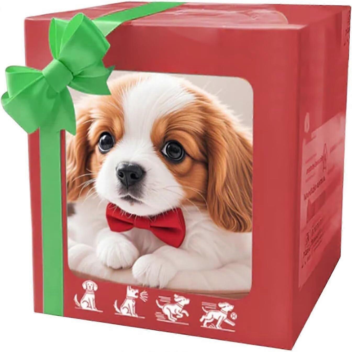 Robot Dog/Cat,  AI Robot Dog, My Realistic Robot Puppy, That Acts Like a Real Puppy  Walks, Barks, Wags Tail (No Battery, Color: A)