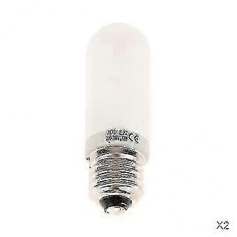 Ampoule halogène dépolie type JDD 250 W 220-240 V E27, modèle 2025 (2 unités).