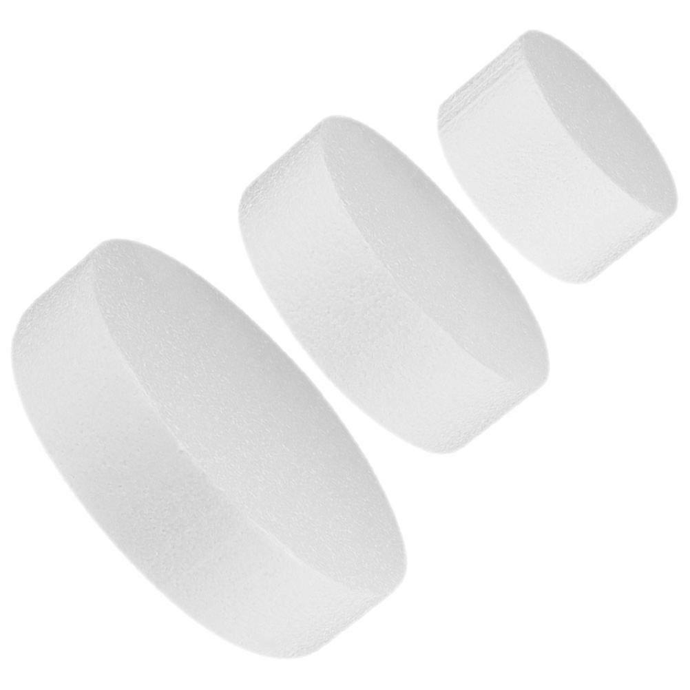3pcs Multi Function Faux Cake Dummy Models for DIY Decoration, Wedding Displays, Baking Practice, and Creative Crafts