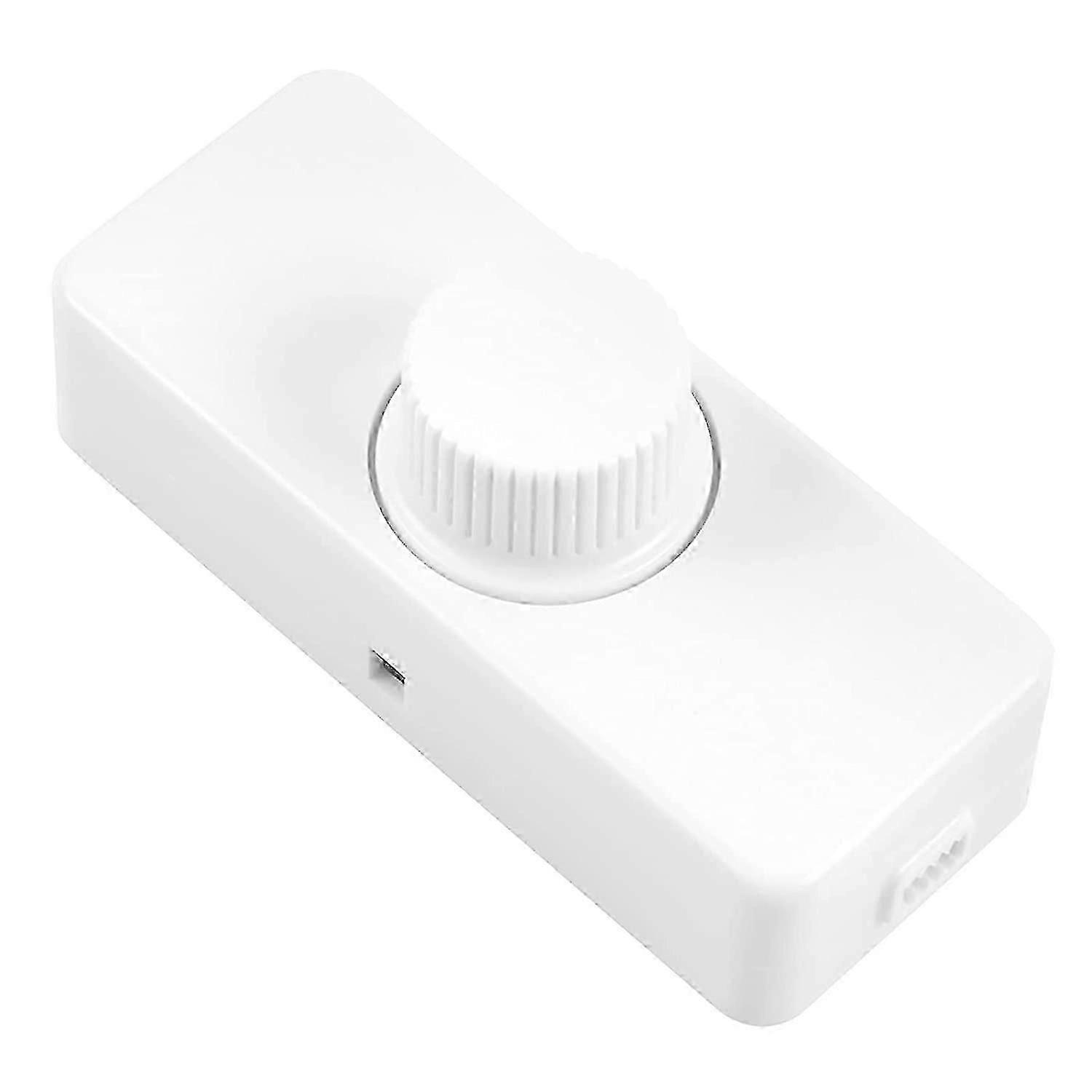 3-100W LED rear edge dimmer (rotary dimmer), used for dimmable LED, incandescent lamp, halogen lamp, 220-240V, CE plug-in switch, white