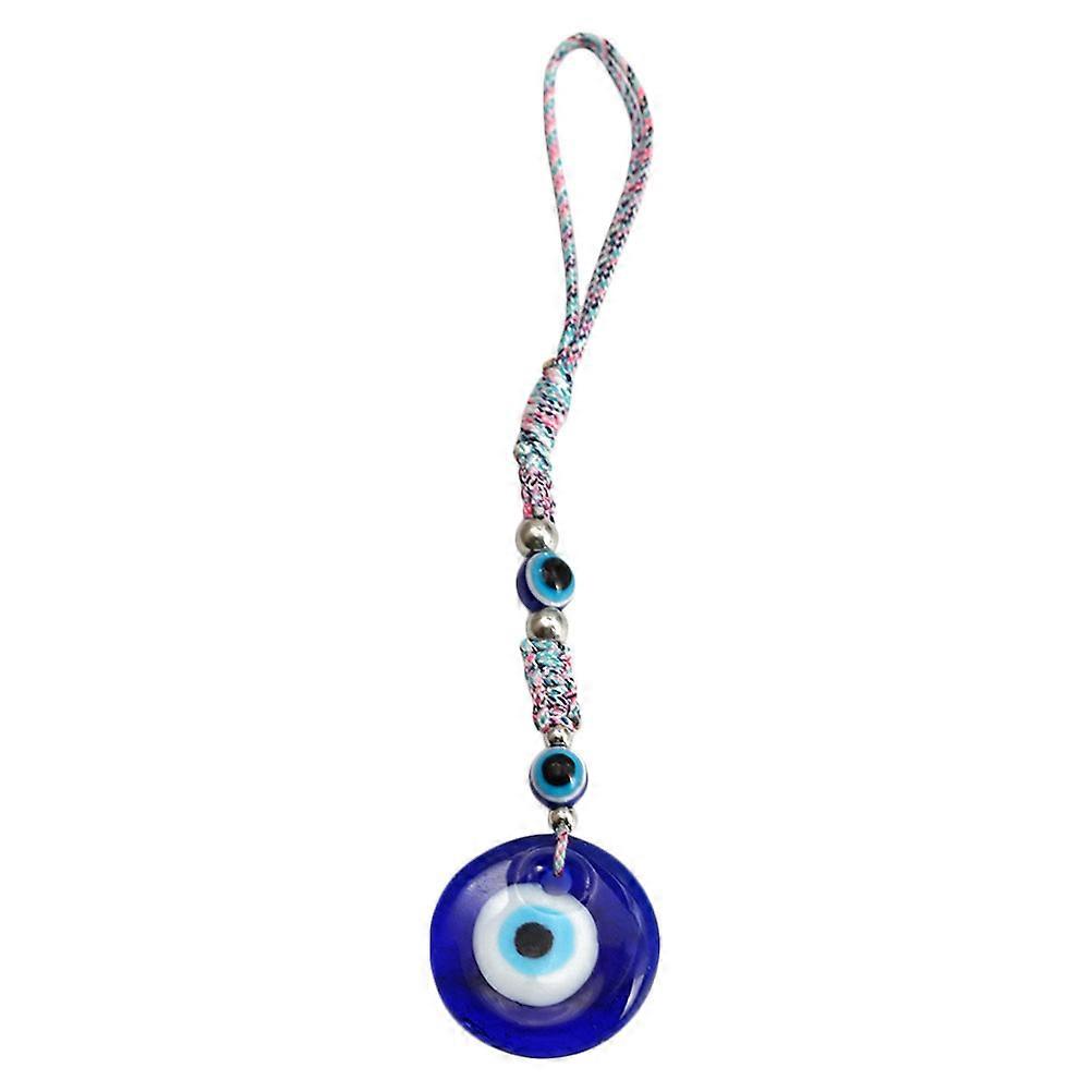 Stylish Lightweight Evil Eye Key Chain Pendant Durable Hanging Decor for Keys Schoolbags Fashionable Accessory for Any Occasion
