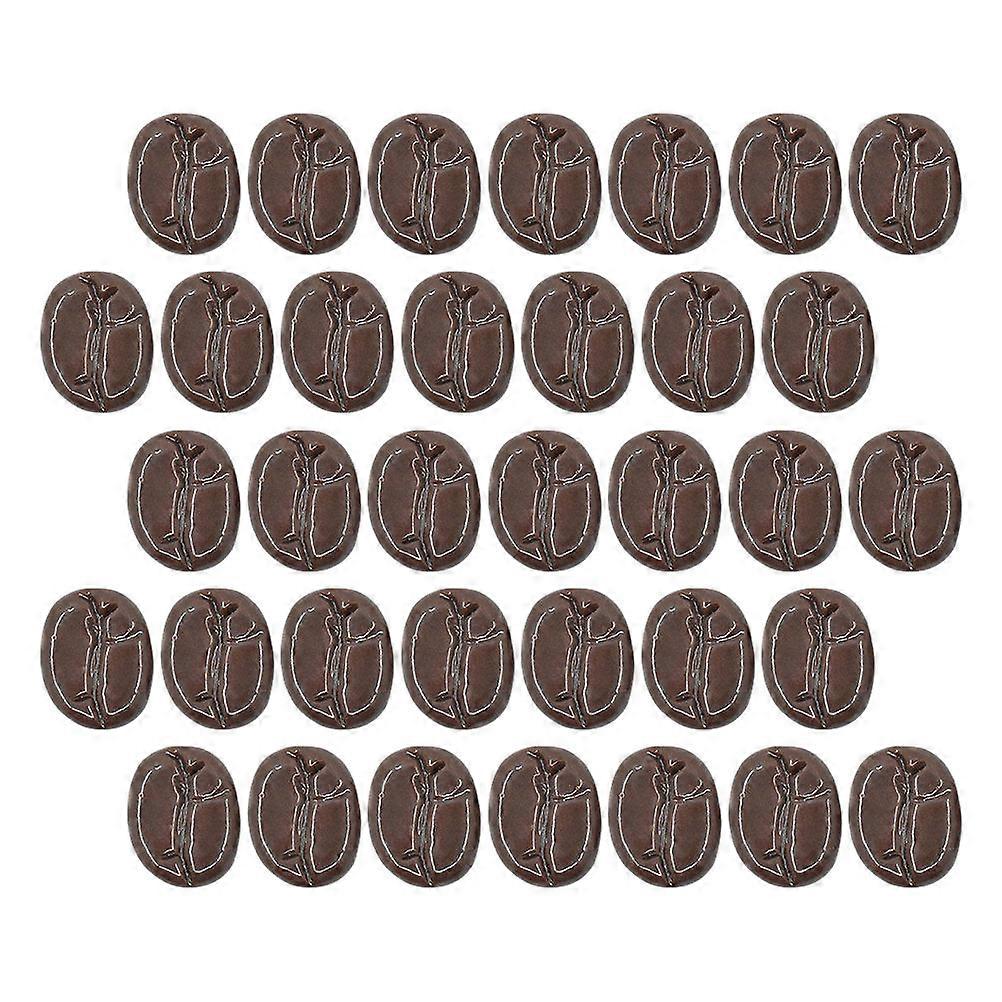 100pcs Mini Coffee Bean DIY Phone Case Accessories for Custom Crafts, Unique Decoration & Personalization