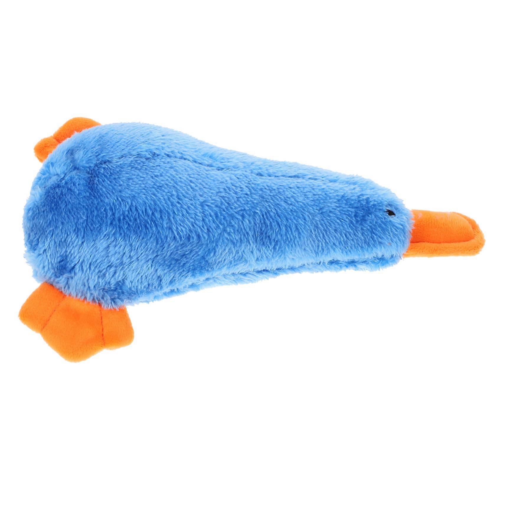 Plush Dog Teething Toy with Squeaker, Stuffed Cartoon Puppy Chew Toy, Soft Material for Puppies, Dental Health, 30 cm