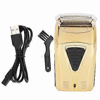 Men Electric Beard Trimmer Efficient Portable USB Charging Foil Head Hair Trimmer for HomeYMMR)
