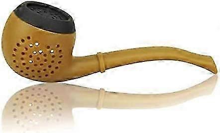 Whimsical Pipe-Shaped Silicone Tea Infuser - Comes with Storage Box for Loose Leaf Tea