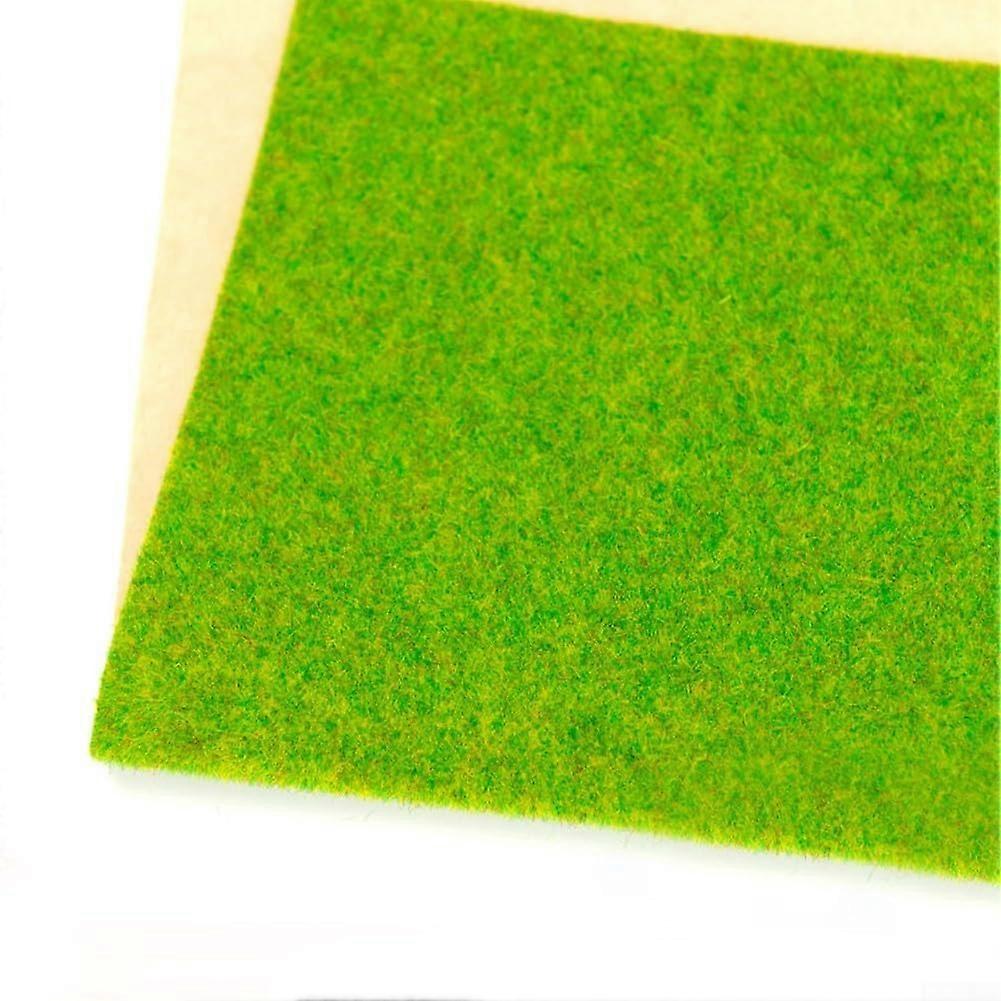 Artificial turf paper, ideal choice for splicing into larger lawn areas or adding greenery to various spaces (Yellow green).