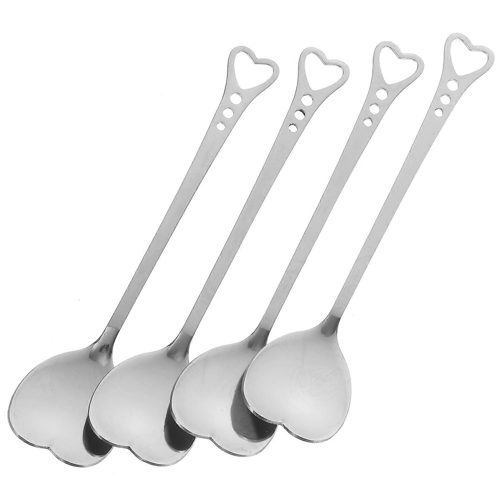 Cake Spoon Modern Design Tableware for Home Dining Silver