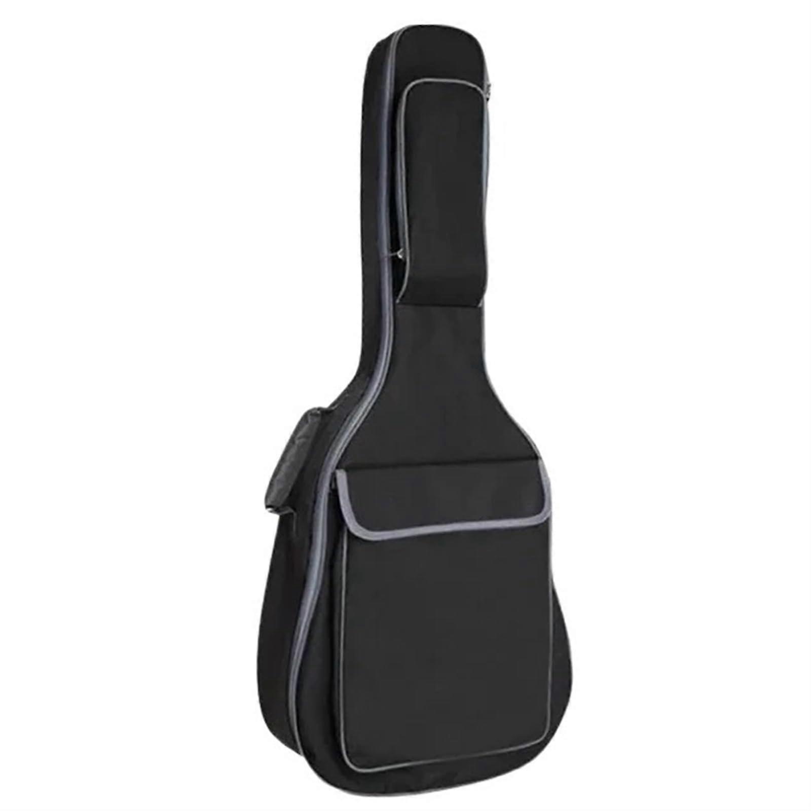 36 Inch Oxford Guitar Gig Bag with Double Shoulder Straps, Soft Lining