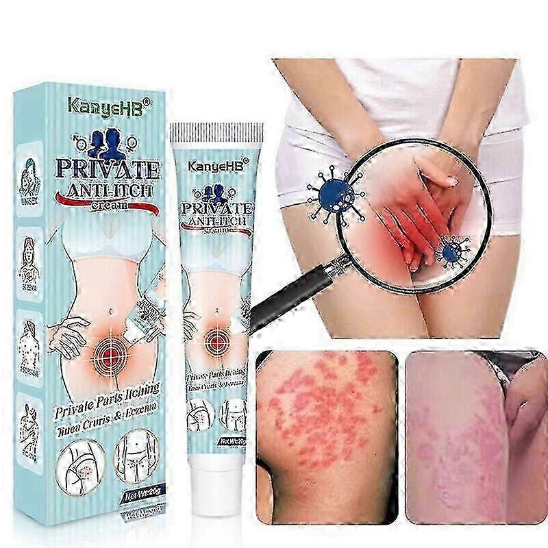 Advanced Anti-Itch & Deodorant Cream for Underarms & Intimate Areas 20g