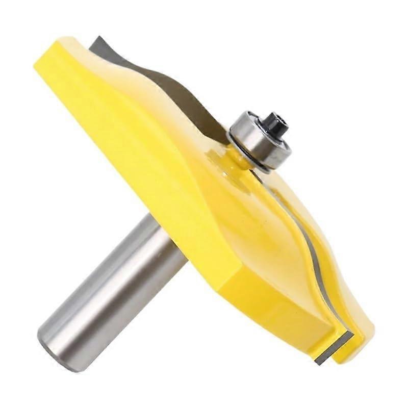 1PC 1/2' 12.7 MM Shank Router Bit Wood Carving Large Western Door Plank Knife Carpentry Router Bit Carpentry Cabinet Door