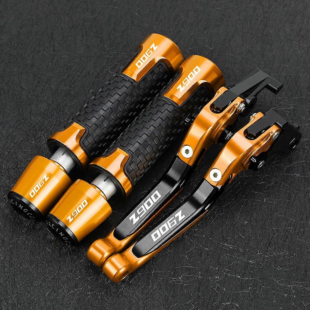 Applies to For KAWASAKI Z900 2017 -2022 2023 Motorcycle Accessories Handgrips Extendable Brake Clutch Levers Handlebar Grips Handle Ends