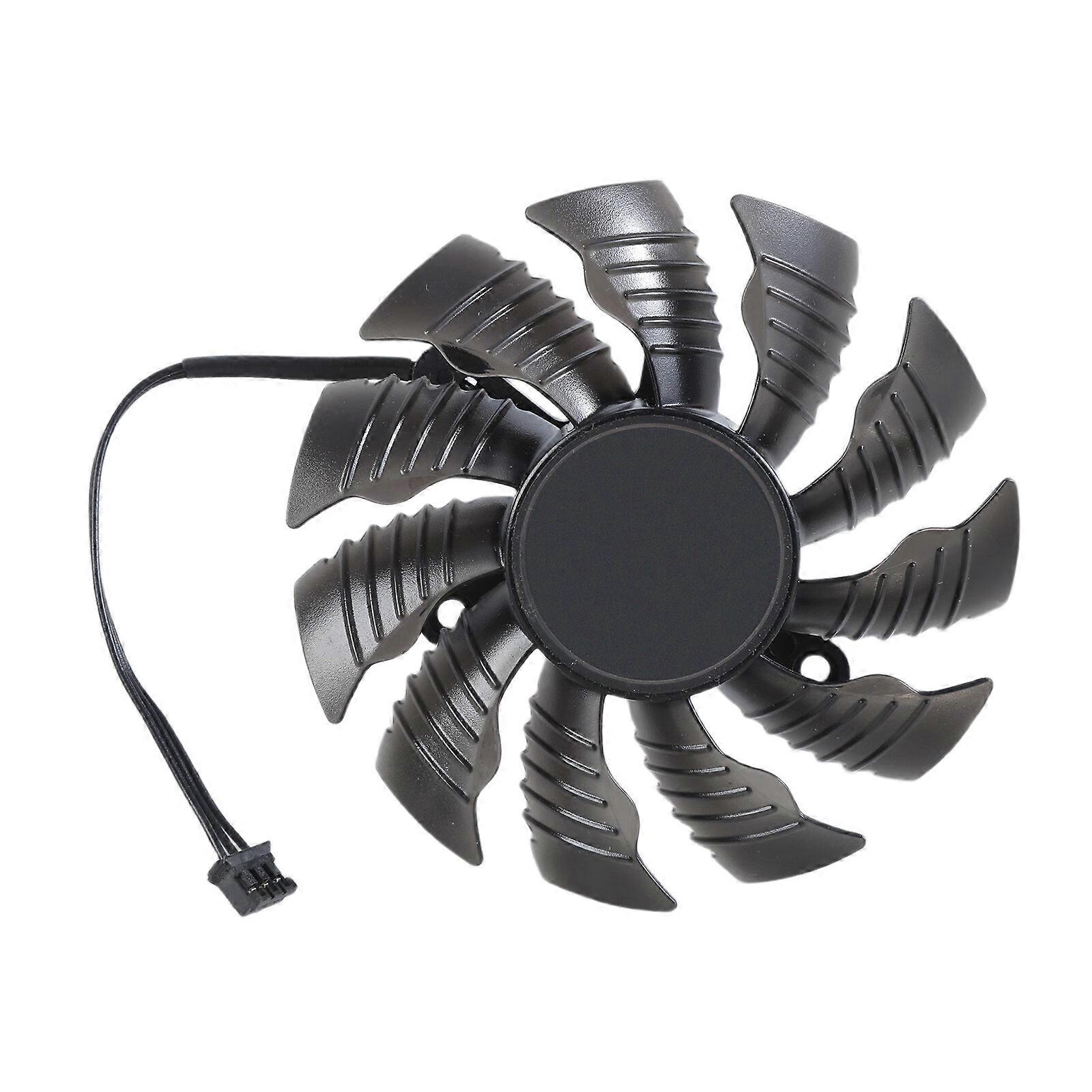 Graphics Card 82mm 3Pin 12V Coolers Fan Replacement Accessories Graphics Card Cooling Fan for GTX1650 SUPER ITX MINI Multicolor