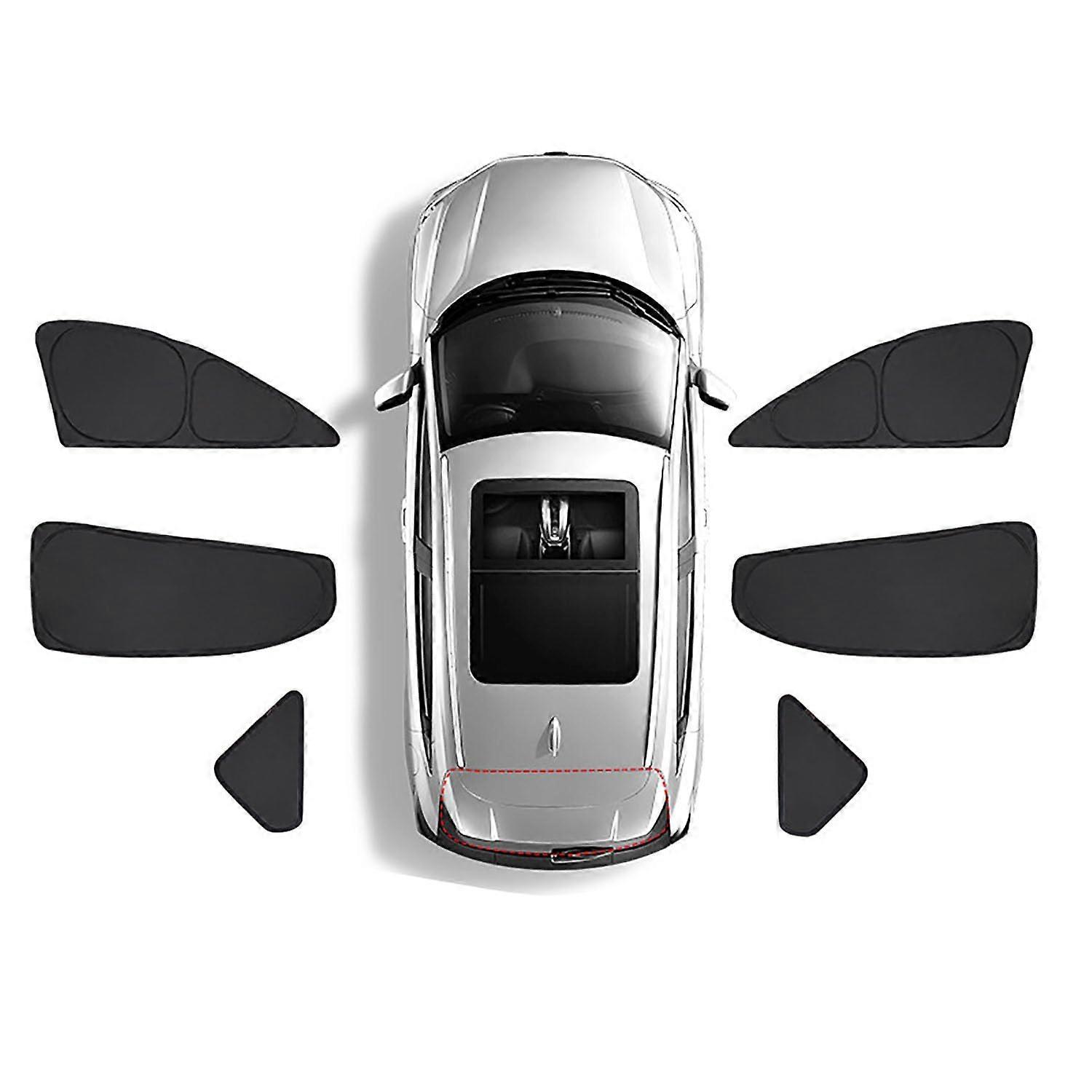 Auto Sunshade for Ford Focus Hatchback 2019, Reflective Covers, UV Protection and Privacy Shades, D6 Side Windows Normal D6 Side Windows.