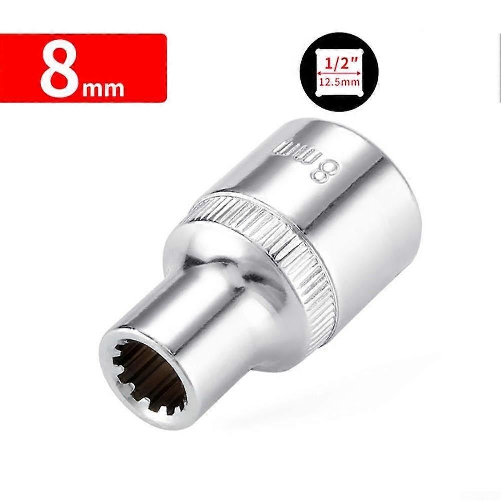 1/2 Inch Drive Short Socket Head Chrome Plating Brand New