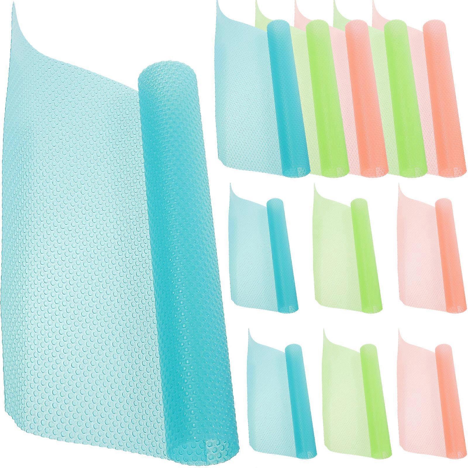 12pcs Non slip Mats for Refrigerator Desktop Kitchen Cabinet Liners Protective Mats