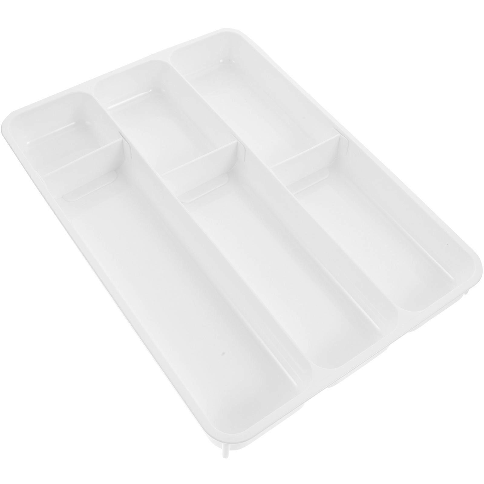 Multi Grid Cutlery Organizer – Reusable Utensil Case for Kitchen, Living Room & Bedroom Storage – Smooth Surface Design for Easy Cleaning