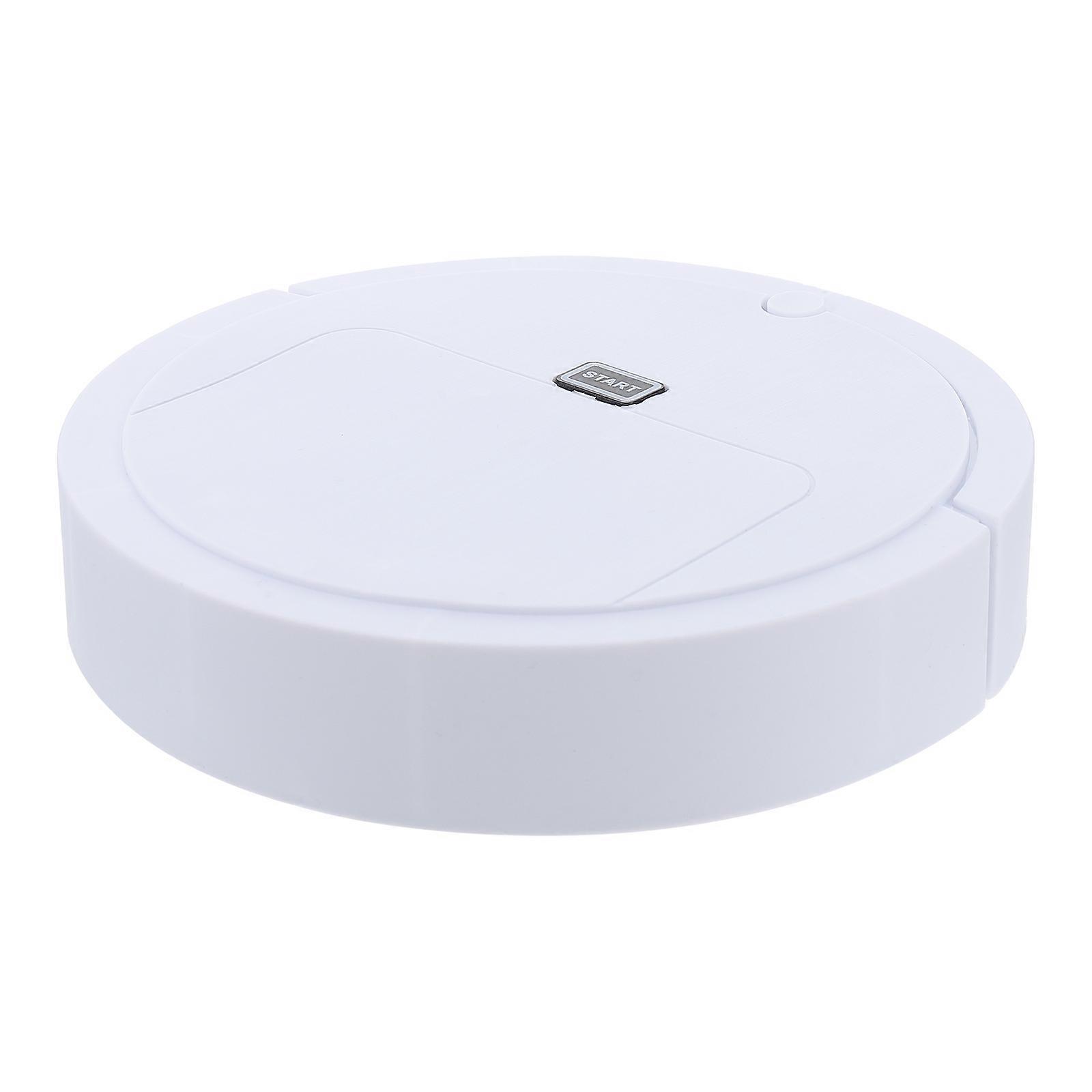 Electric Cleaning Robot Toy ABS White Responsive Garbage Removal Robot for Decor