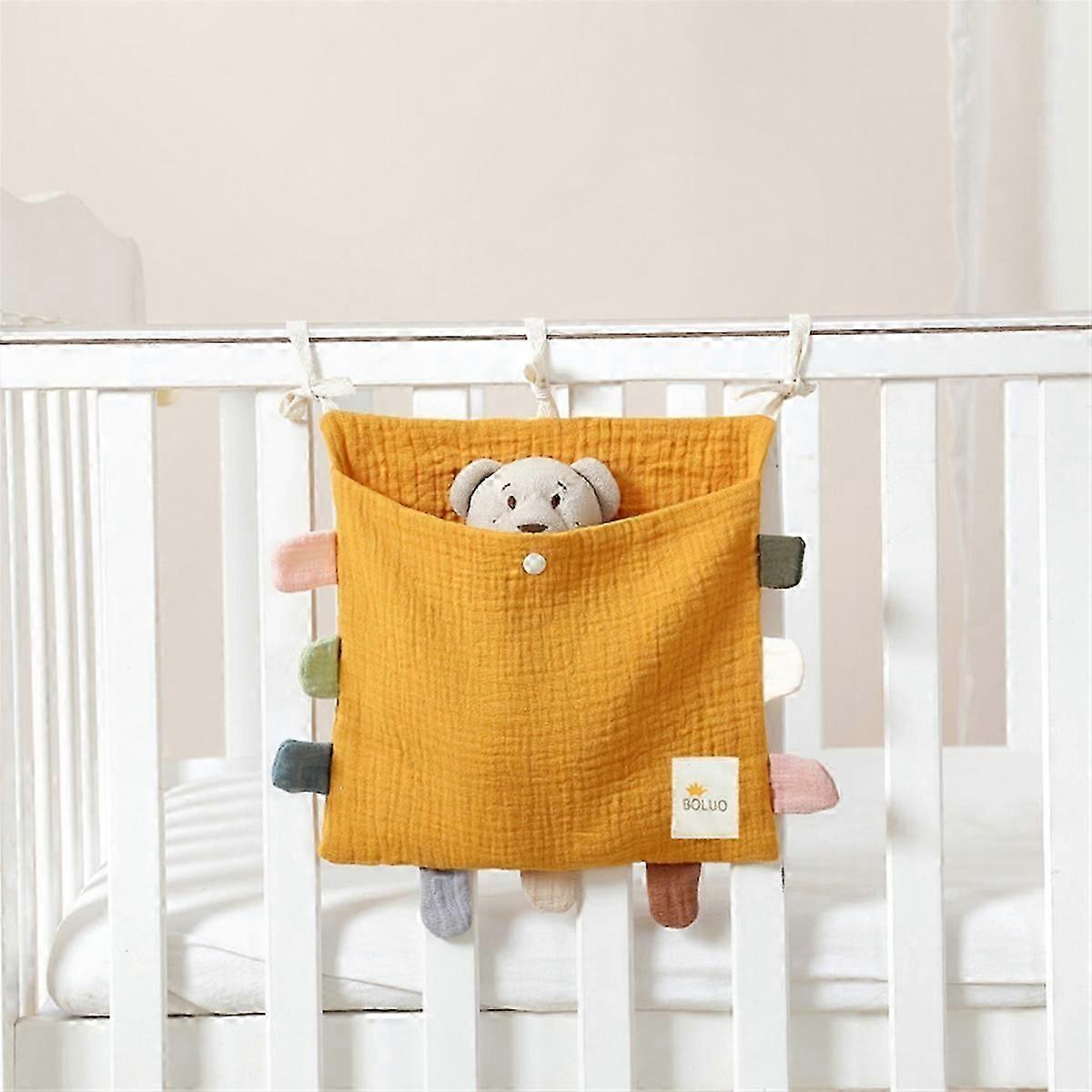 Cotton Storage Bag for Baby Bedside Organization