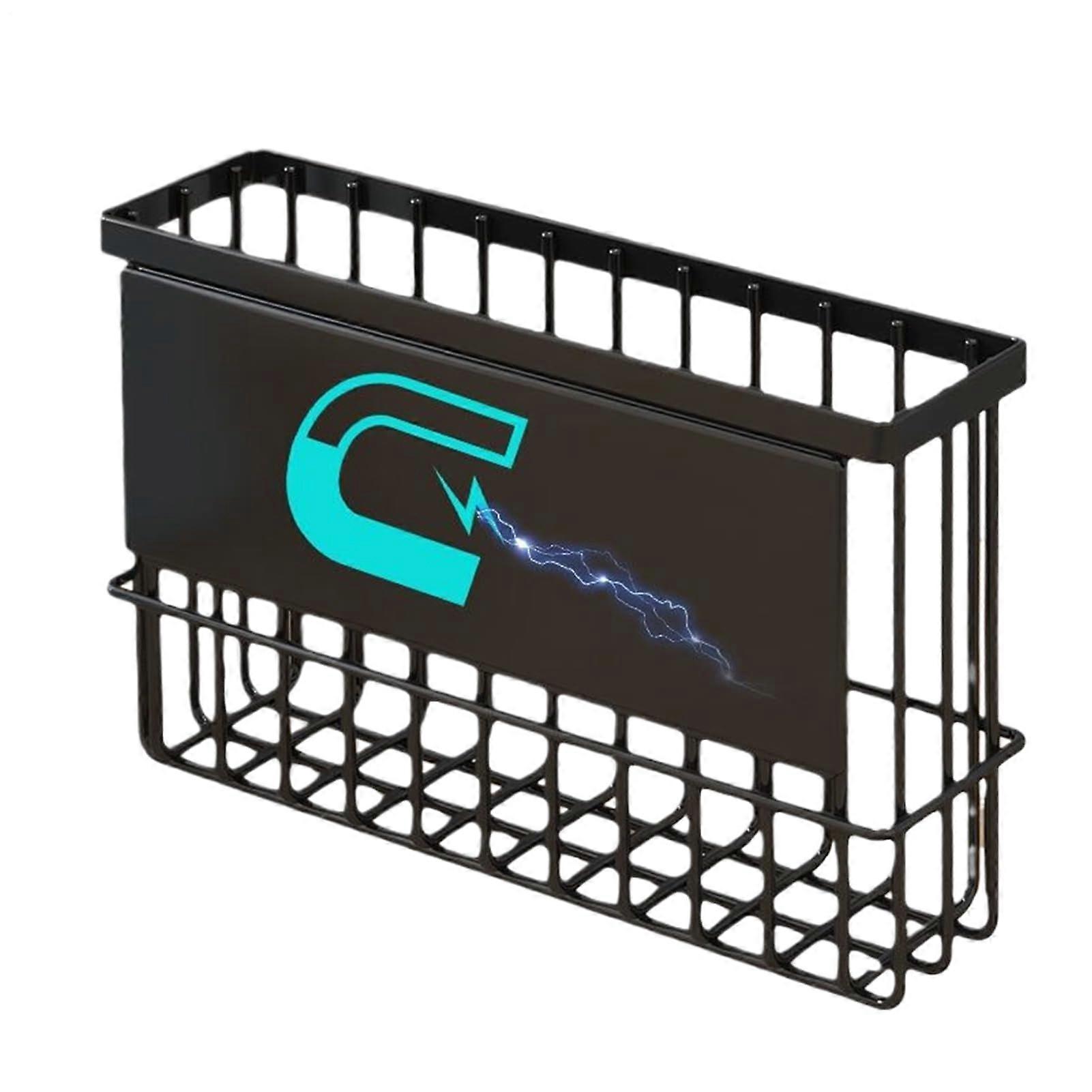 Magnetic Shelf for Fridge Multifunctional Storage Basket for Kitchen