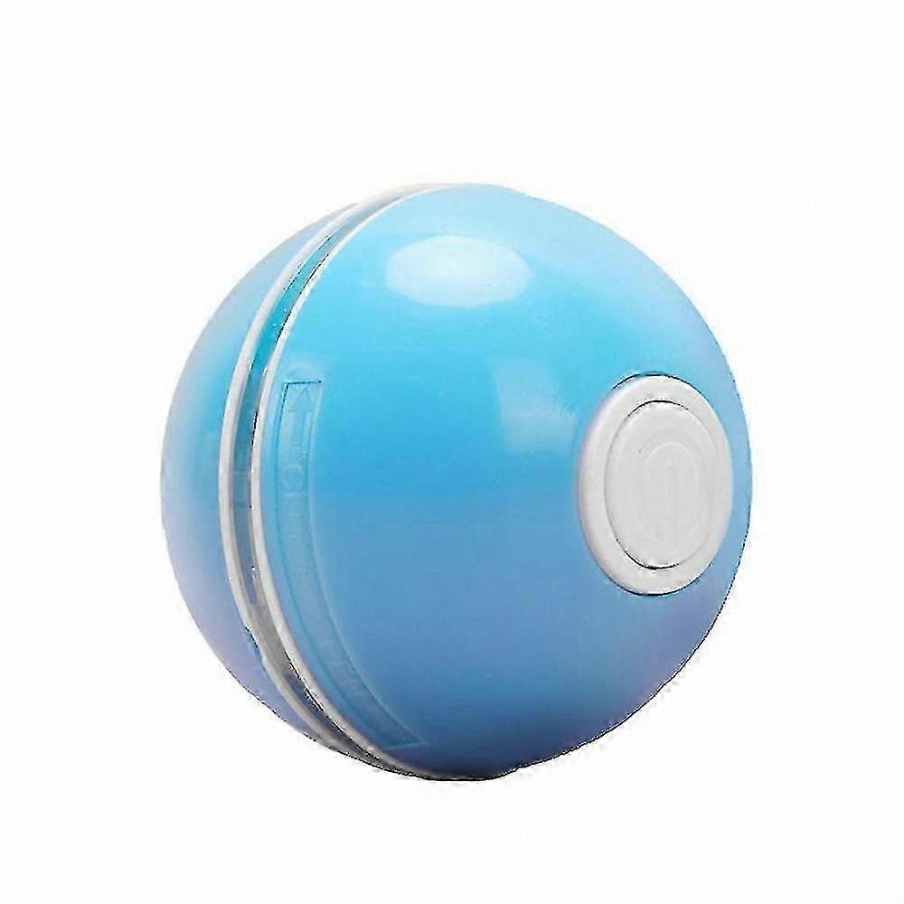 Interactive USB Rechargeable Cat Ball with LED Light and Catnip for Indoor Play