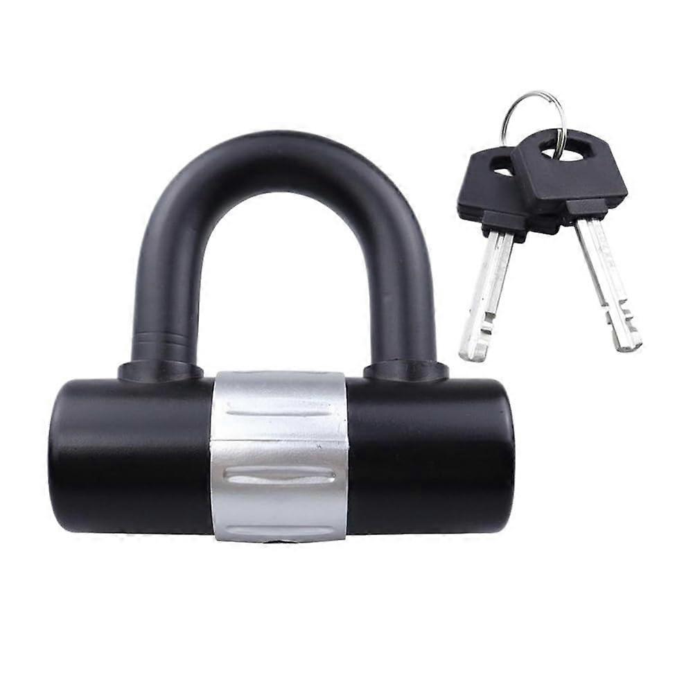 Chain lock for motorcycles scooters with keys thick bicycle locks scooter U lock robust security locks for disc brakes