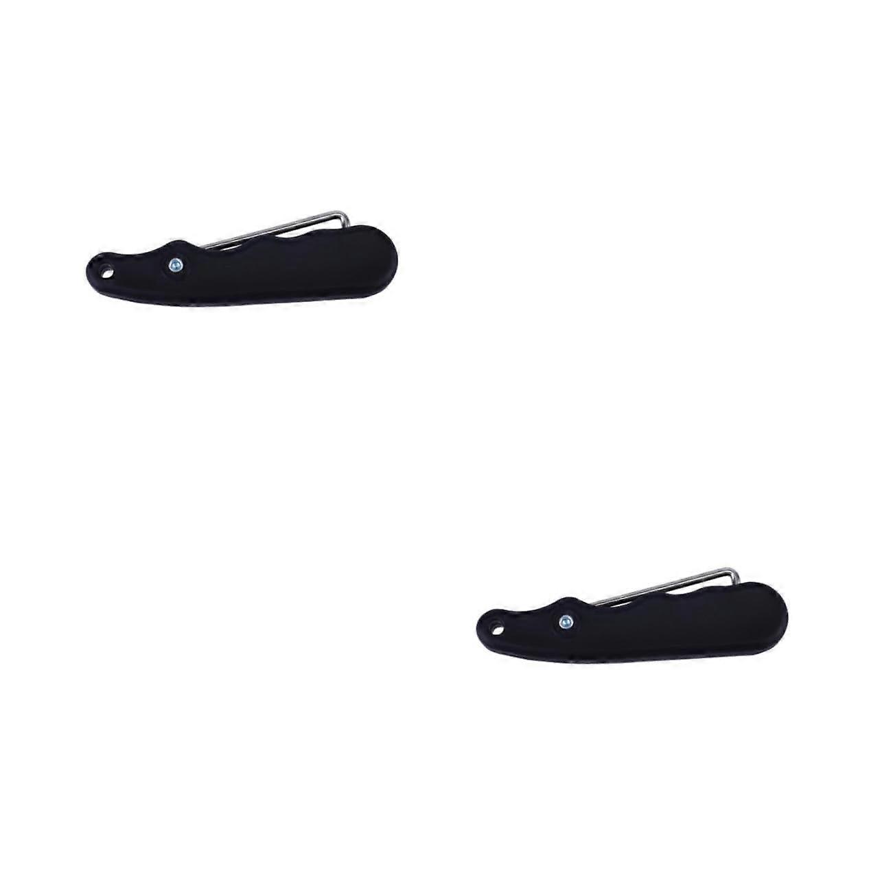 2 Stück Faltbarer Schnürsenkel Spanner für Eishockeyschuhe mit Ergonomischem Griff und Robuster Haken für Einfaches Festziehen