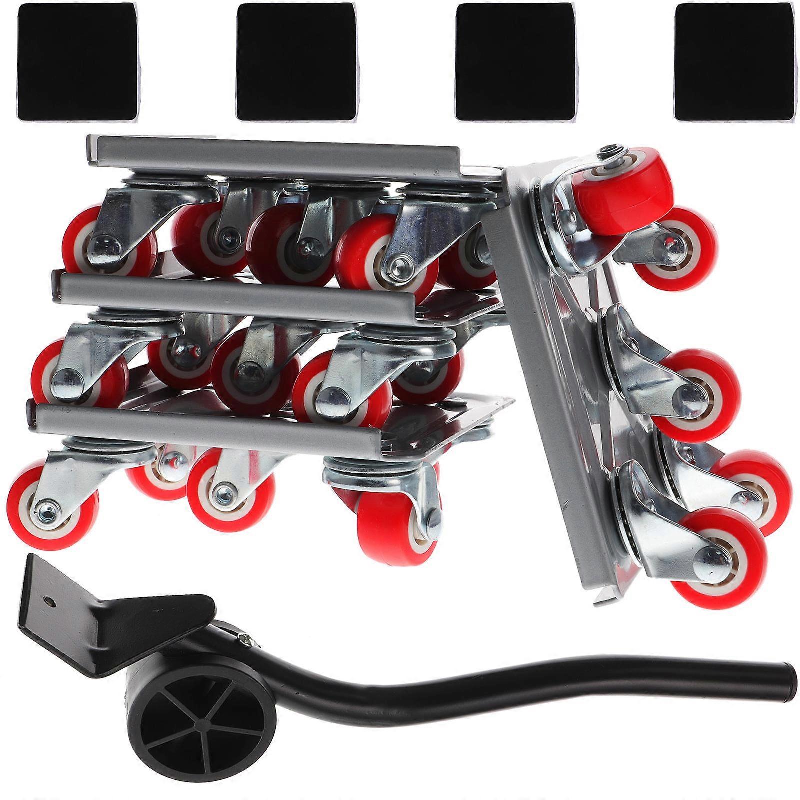 Movers Equipment Furniture Lifter Tool For Home Moving Heavy Duty Use With Five Wheels 1 Set
