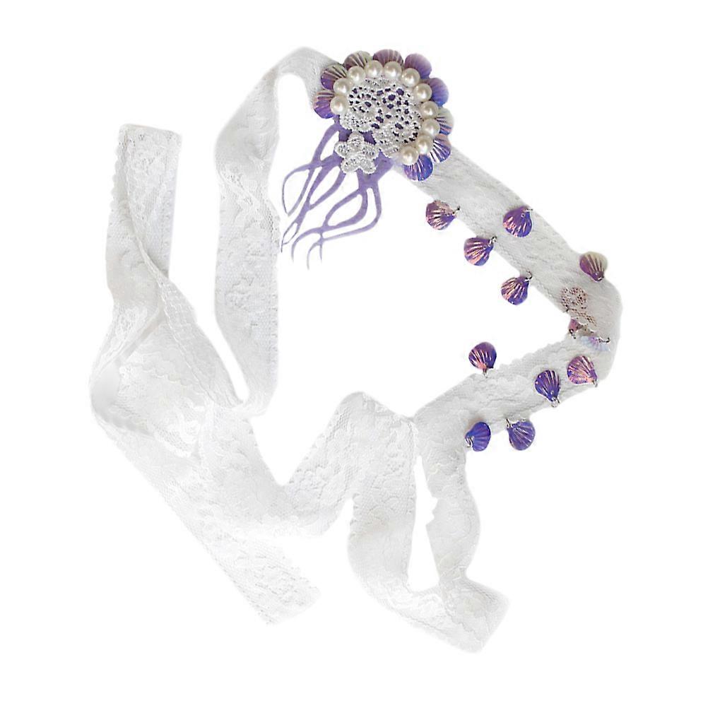 Chic Bohemia Lace Sequined Headband for Elegant Ladies – Durable, Comfortable Hair Accessory for Beach Parties & Photoshoots
