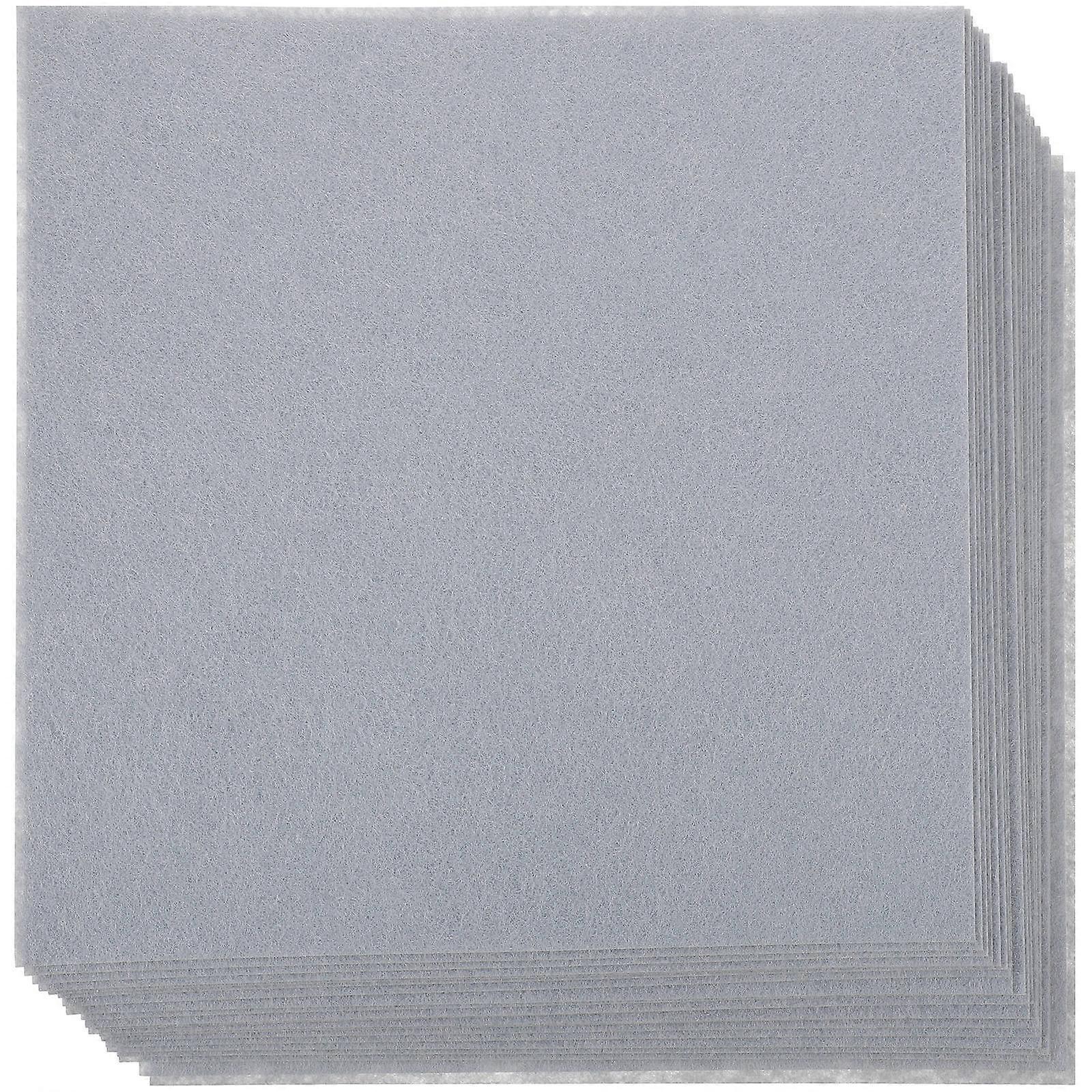 Felt Squares For Crafts 20Pack Grey Excellent For Craft Making And Creative School Projects