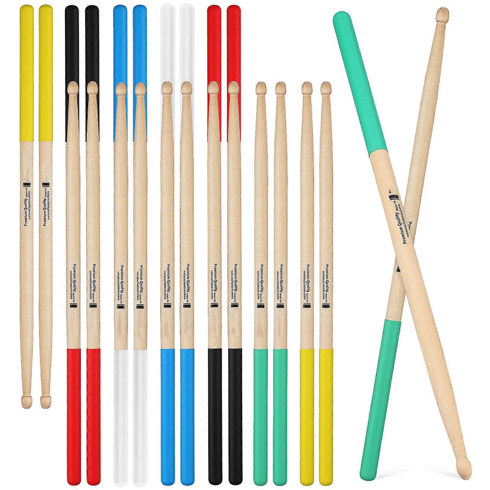 Non Slip Drumsticks for Beginners – Durable, Versatile Percussion Sticks with Enhanced Grip and Control for Musical Practice