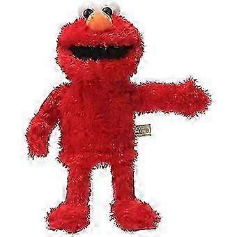 2025 Movie Soft Stuffed Sesame Street Cookie Monster Puppet, Red Monster