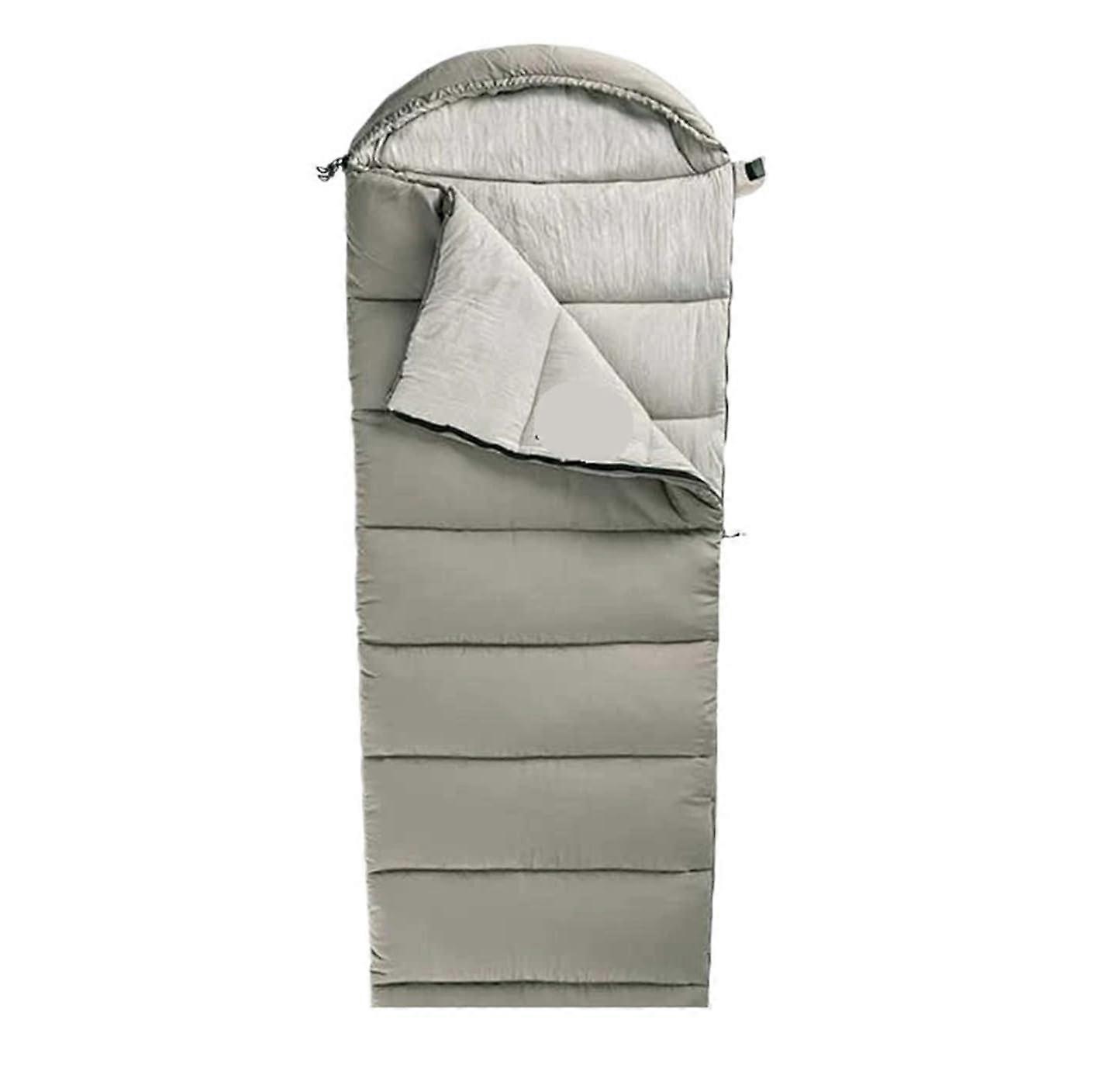 Sleeping Bag Camping Lightweight Double Machine Washable Winter M180GreenLeft