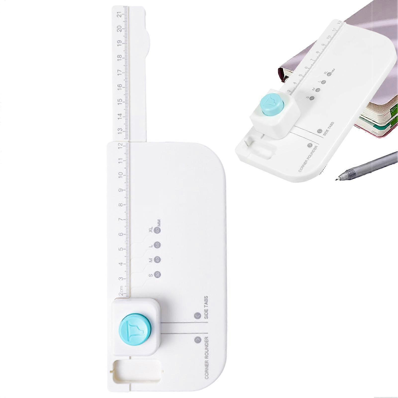 File Tab Craft Punch, File Tag Tab Puncher, Label Tag Cutter, Scrapbooking Supplies