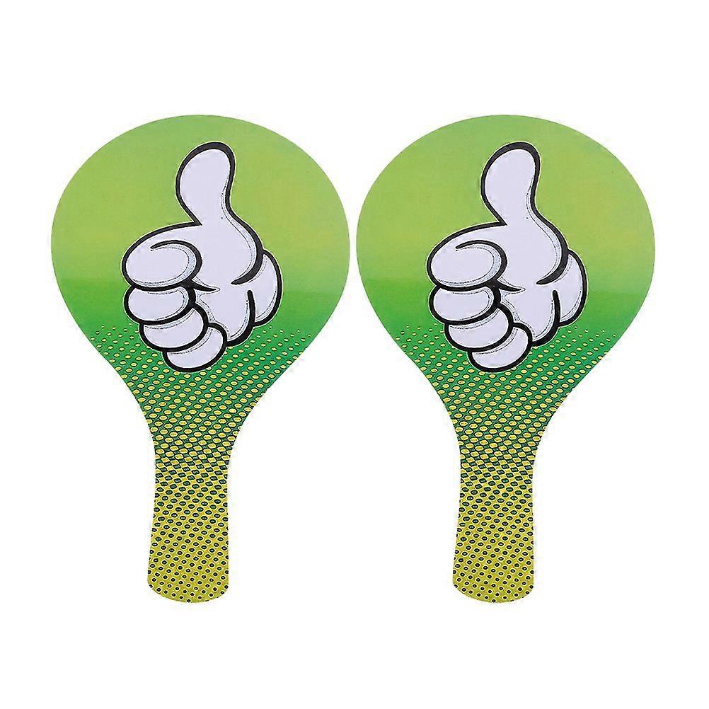 2Pcs Thumbs Up Thumb Down Paddles Voting Paddle Signs for Classroom Voting