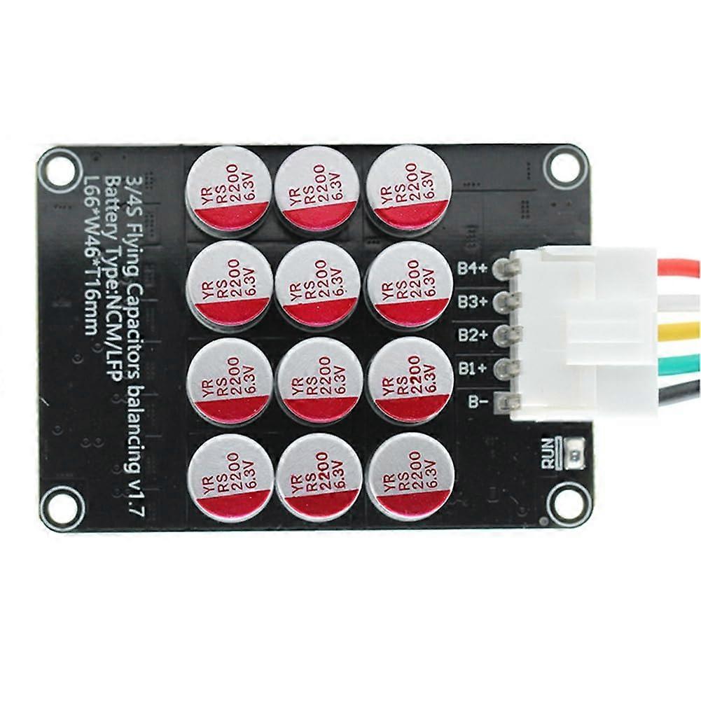 5.5A Active Current Balancer 4S Lithium Ion LiFePO4 LTO Battery Equalizer Active Balance Board Easy Installation Durable Design
