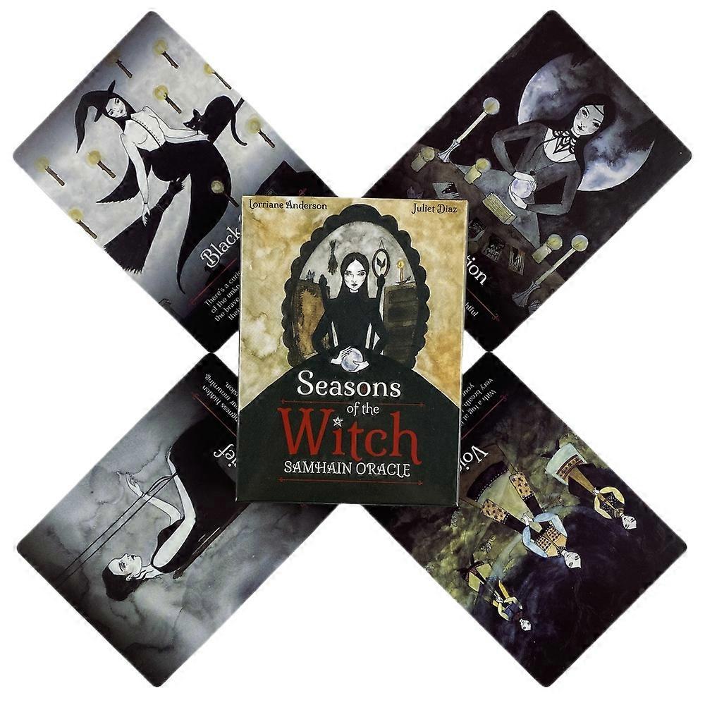 2 Styles Seasons Of The Witch Samhain Oracle Cards A 44 Tarot English Visions Divination Edition Dec