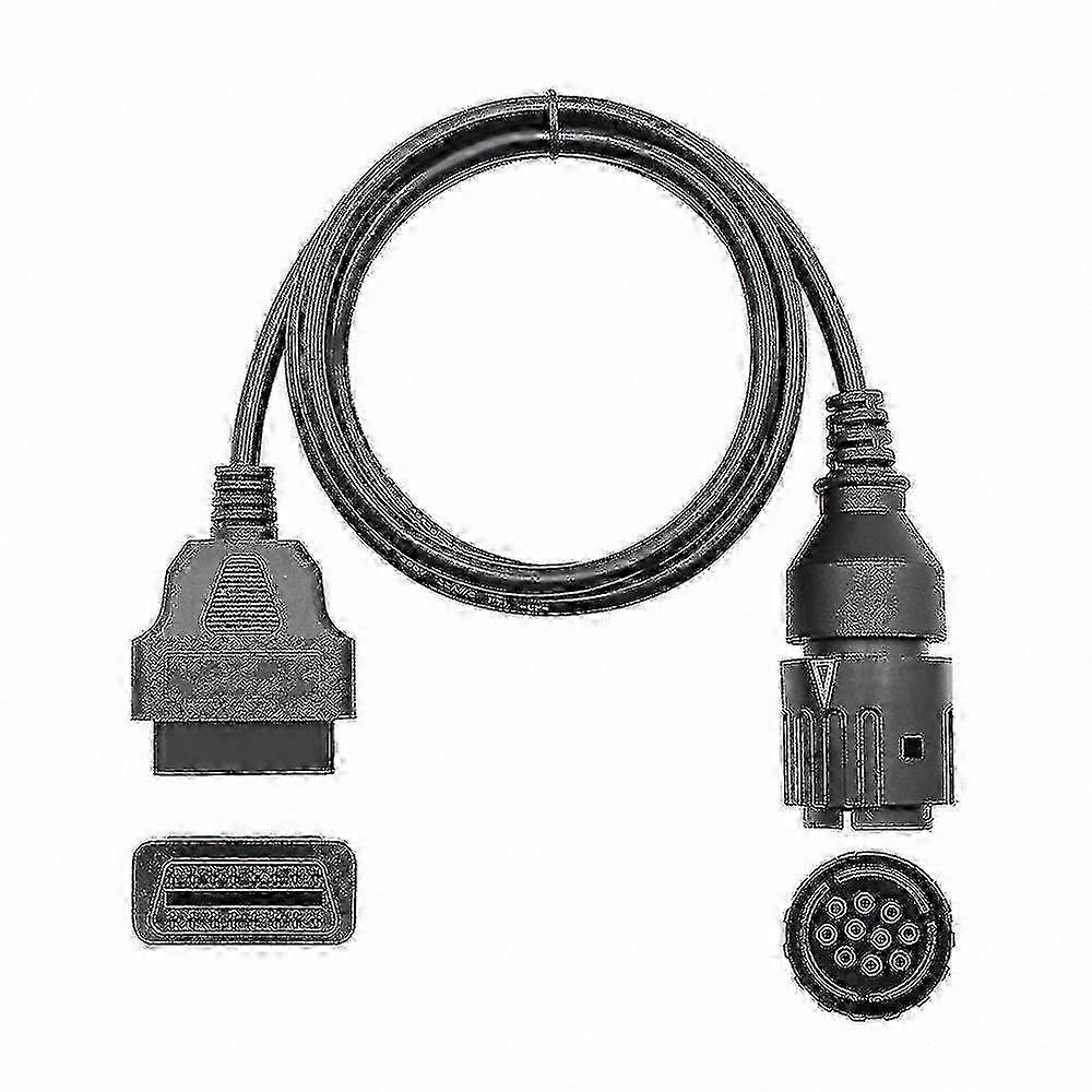 10-Pin OBD2 Connector Cable for Motorcycle Auto Diagnostics