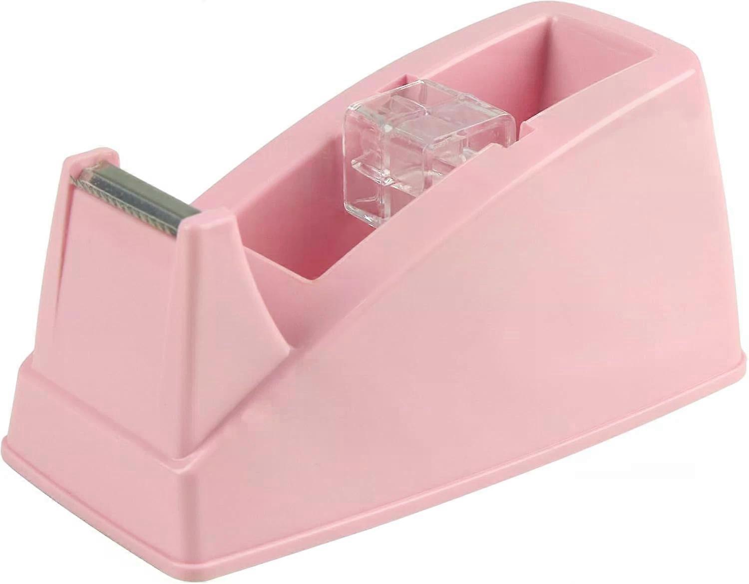 Desktop Tape Dispenser, Colorful Durable Stylish for Office Home School with Sharp Edge Antiskid Base
