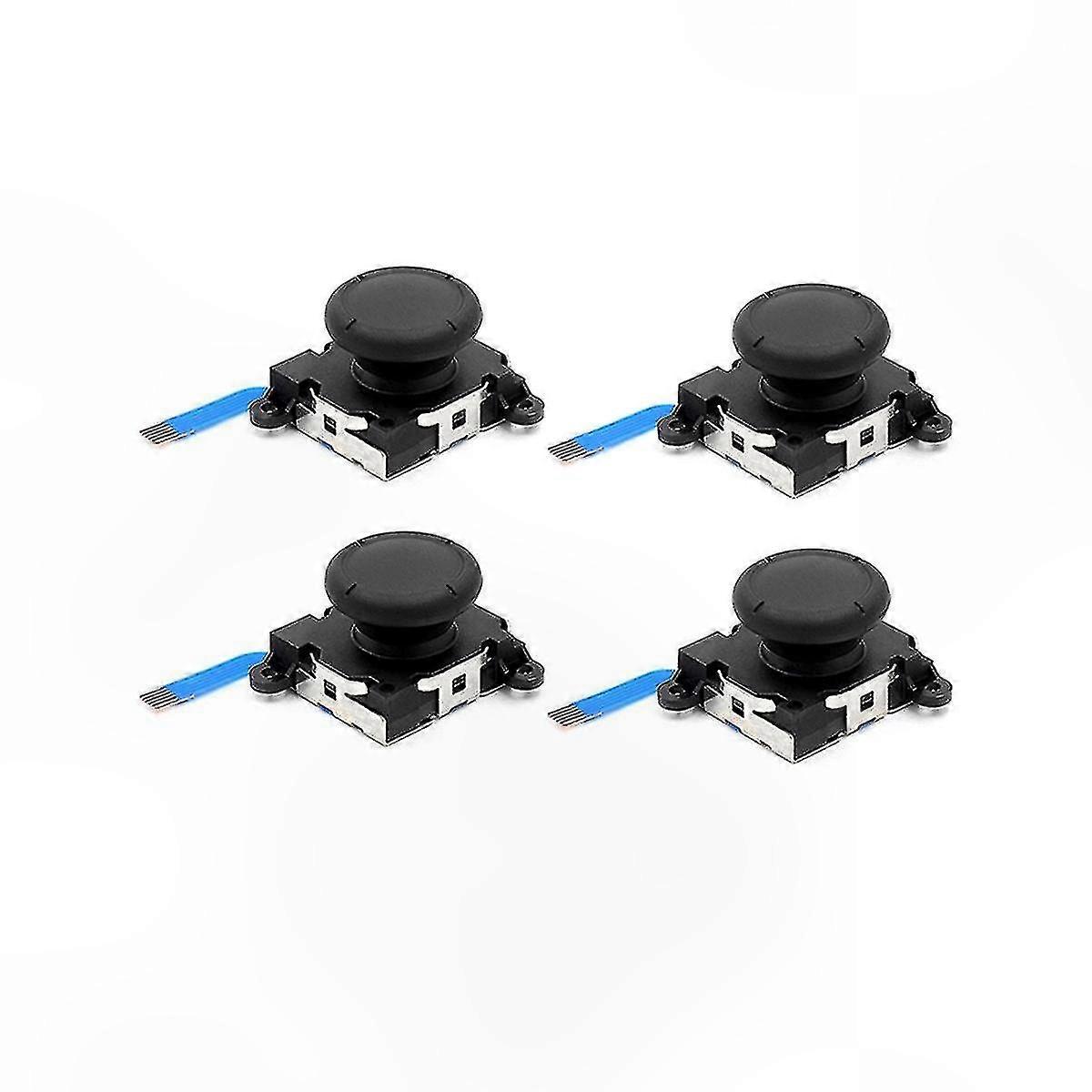 4-Pack Analog Thumb Sticks for Switch Lite Controllers