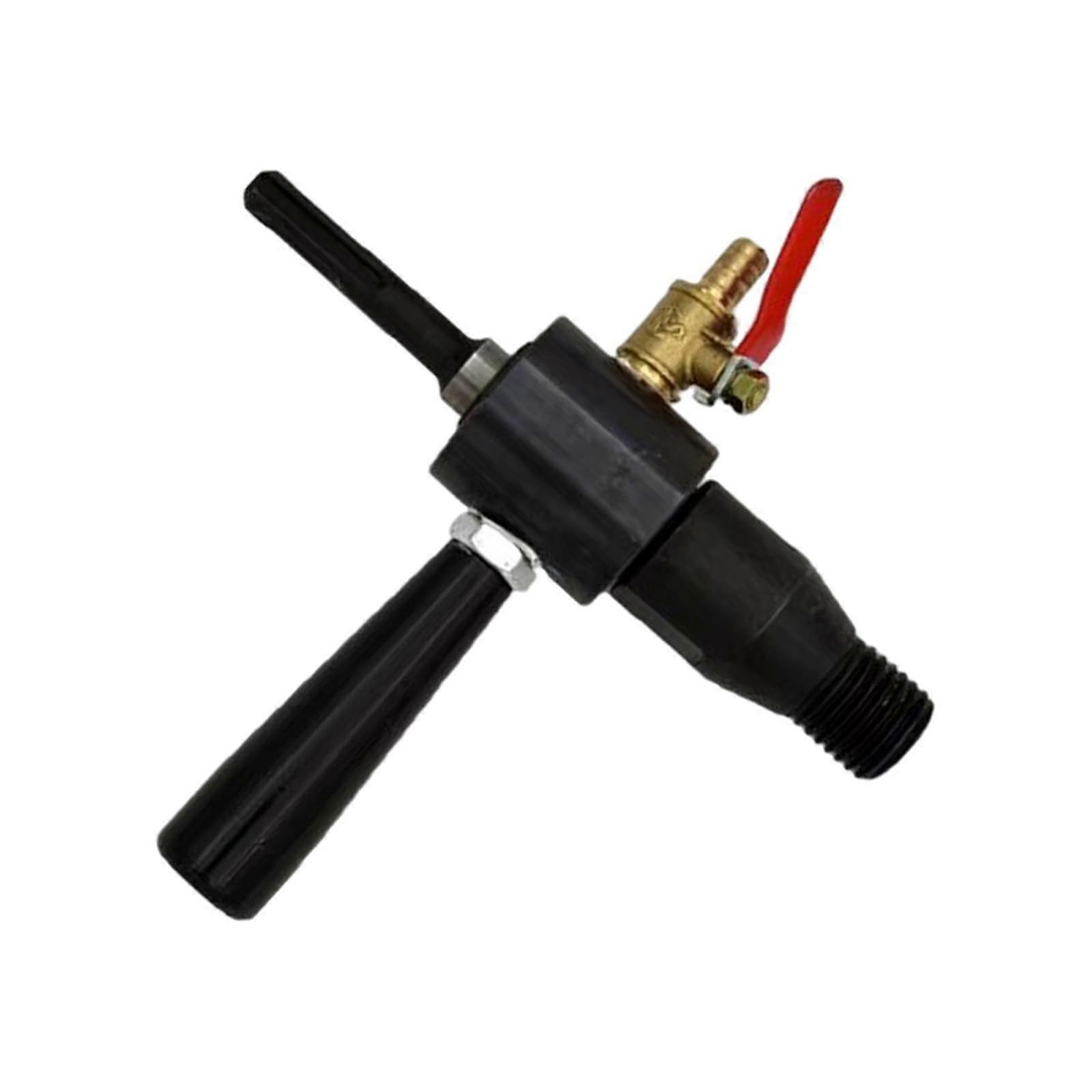 Converts Drill Bit Adapter compatible with Electric Drill Bit Replacement Accessory Round Handle