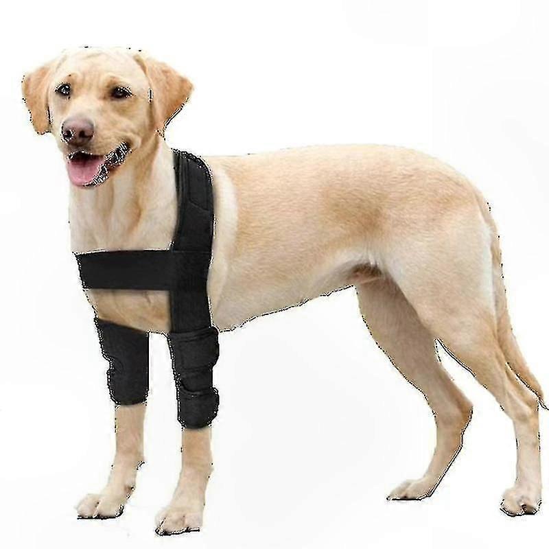 Canine Elbow Support Pads for Joint Protection and Comfort, Soft Dog Shoulder Brace for Hygroma, Arthritis, Calluses, and Dysplasia Relief