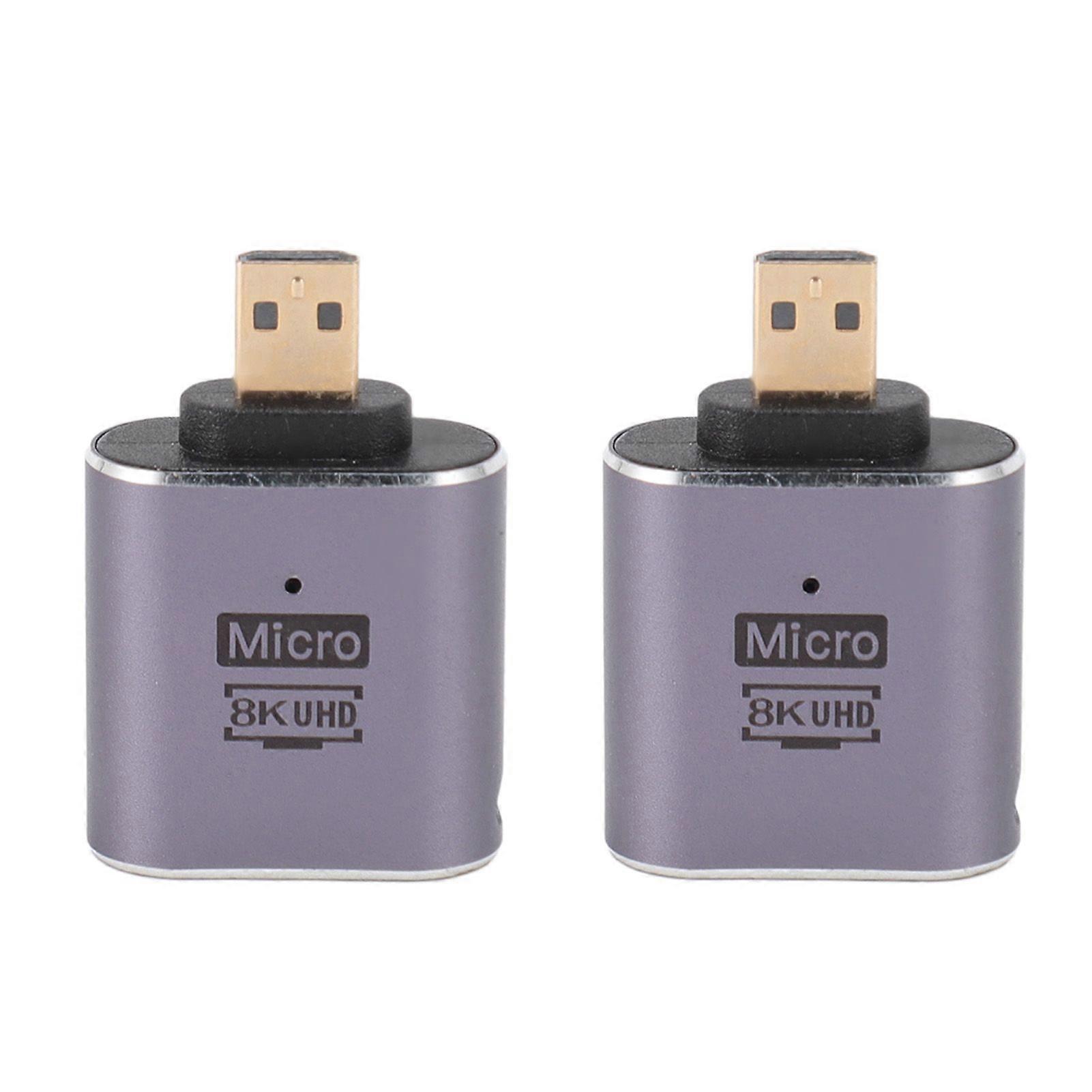 8K Mini DisplayPort to HD Multimedia Interface Adapter Universal 48Gbps Mini DP 1.4 to HD Output 2.1 Adapter