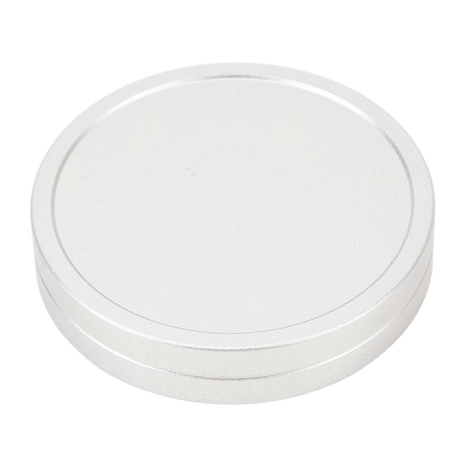 Camera Lens Cap Silver Aluminum Alloy Dust Proof Anti Fingerprint Camera Lens Cover for EVO