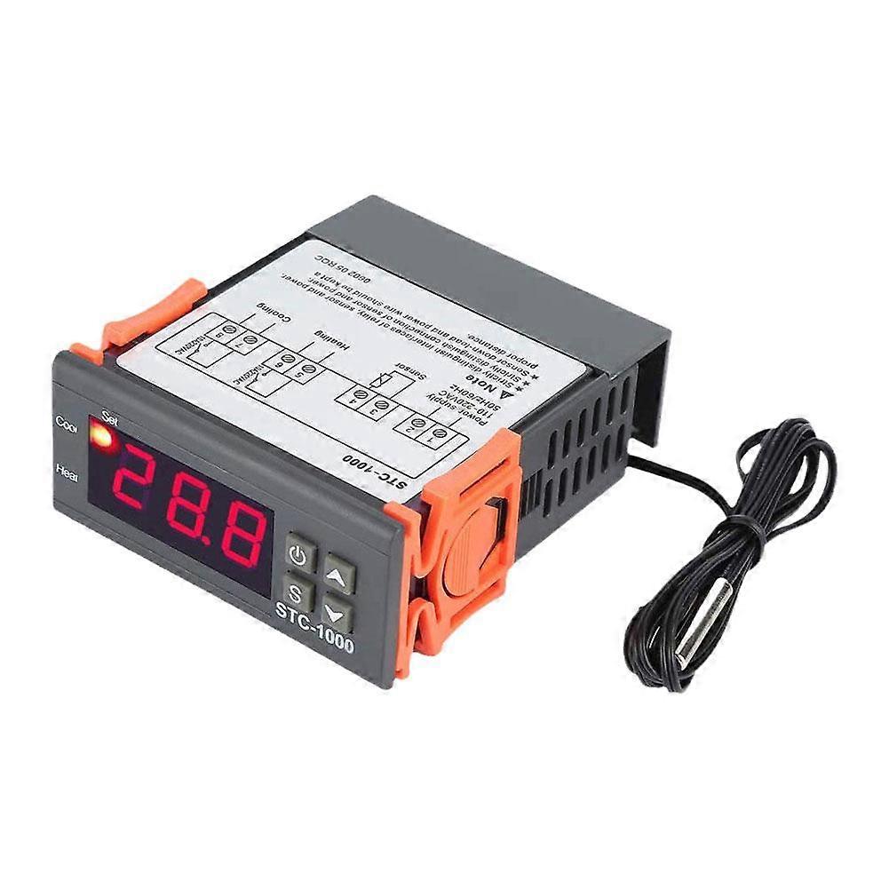 LED Digital Thermotast - Dual Mode Heat/Cool, Precision Control Temperature Controller for Reliable Temperature Management