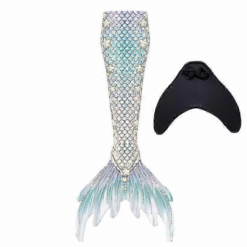 ملابس السباحة مع ذيول حورية البحر Monofin للأطفال والكبار الاستخدام الخيالي