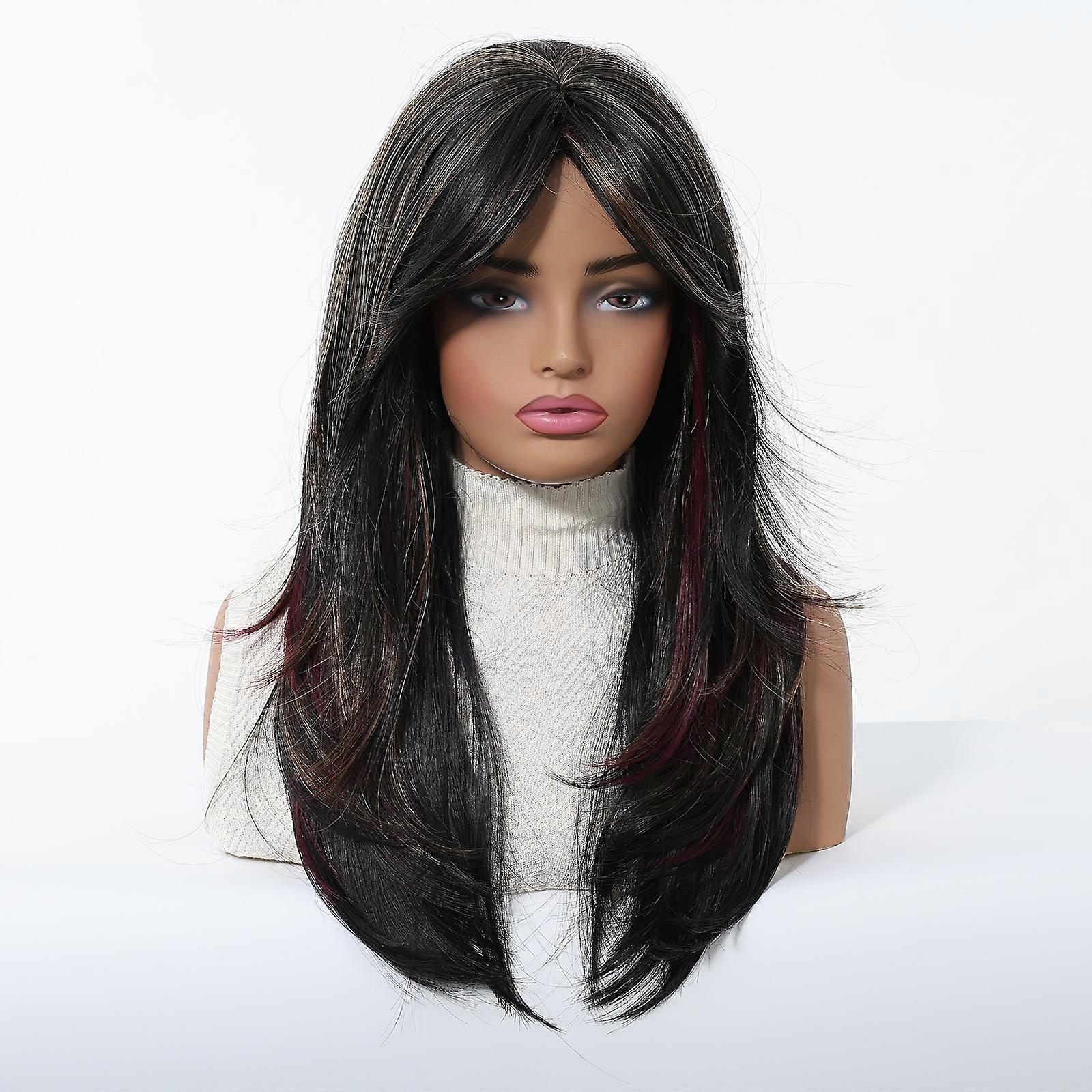 Heat-Resistant Glueless Layered Wear-and-Go Wig – Natural Look for Everyday Style