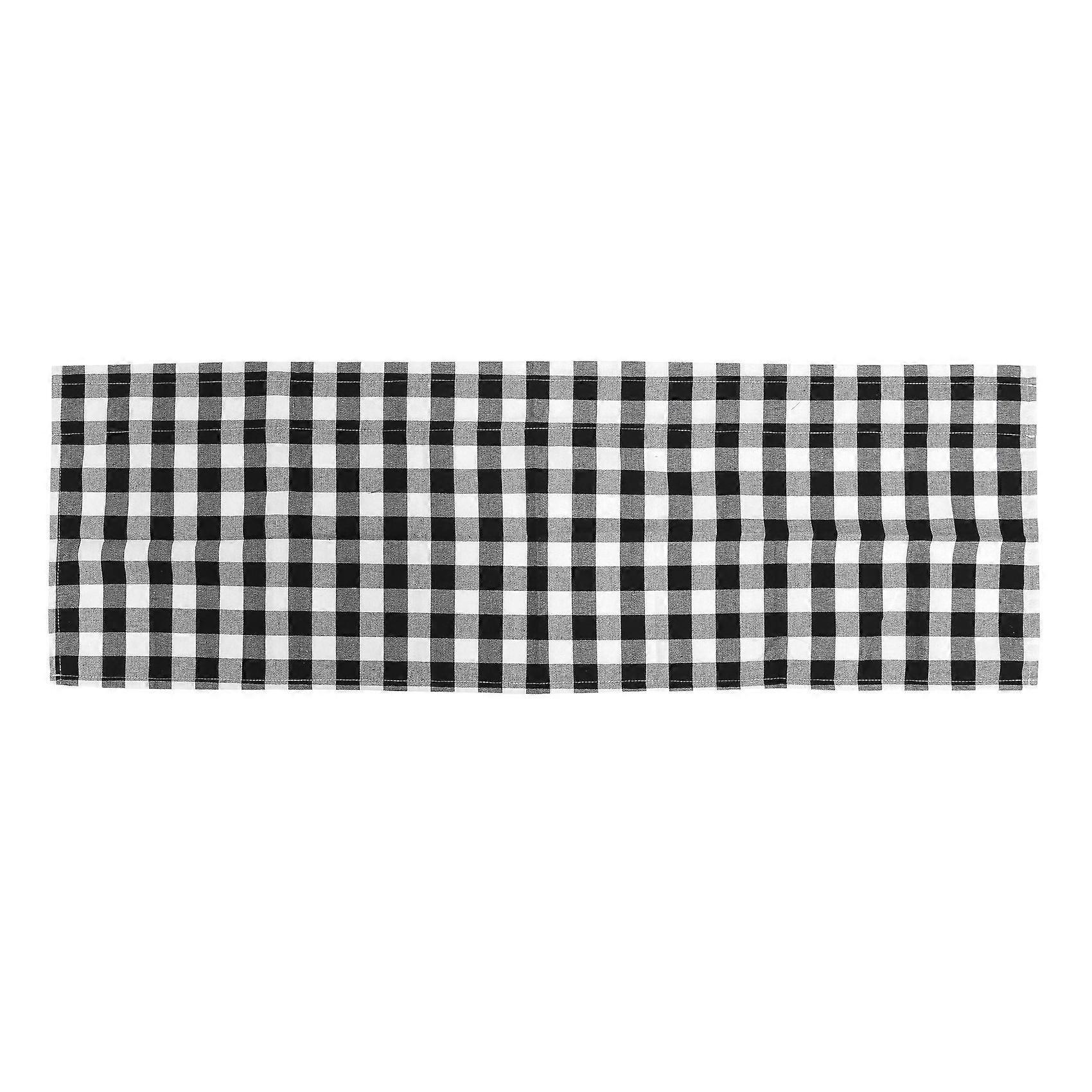 Valances for Kitchen Farmhouse Check Valances for Treatment Decor ()