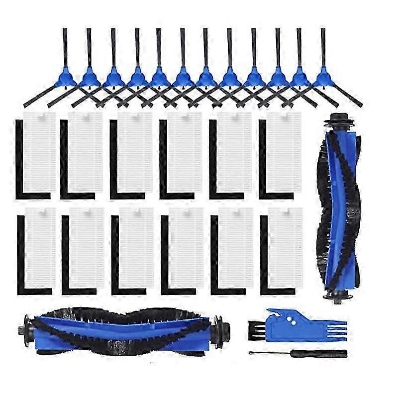 Replacement Parts Kit for Robovac 11S, 30C, 15C, R3500, R3500S, R550 (R500+), R650 Robots - 28 Pack