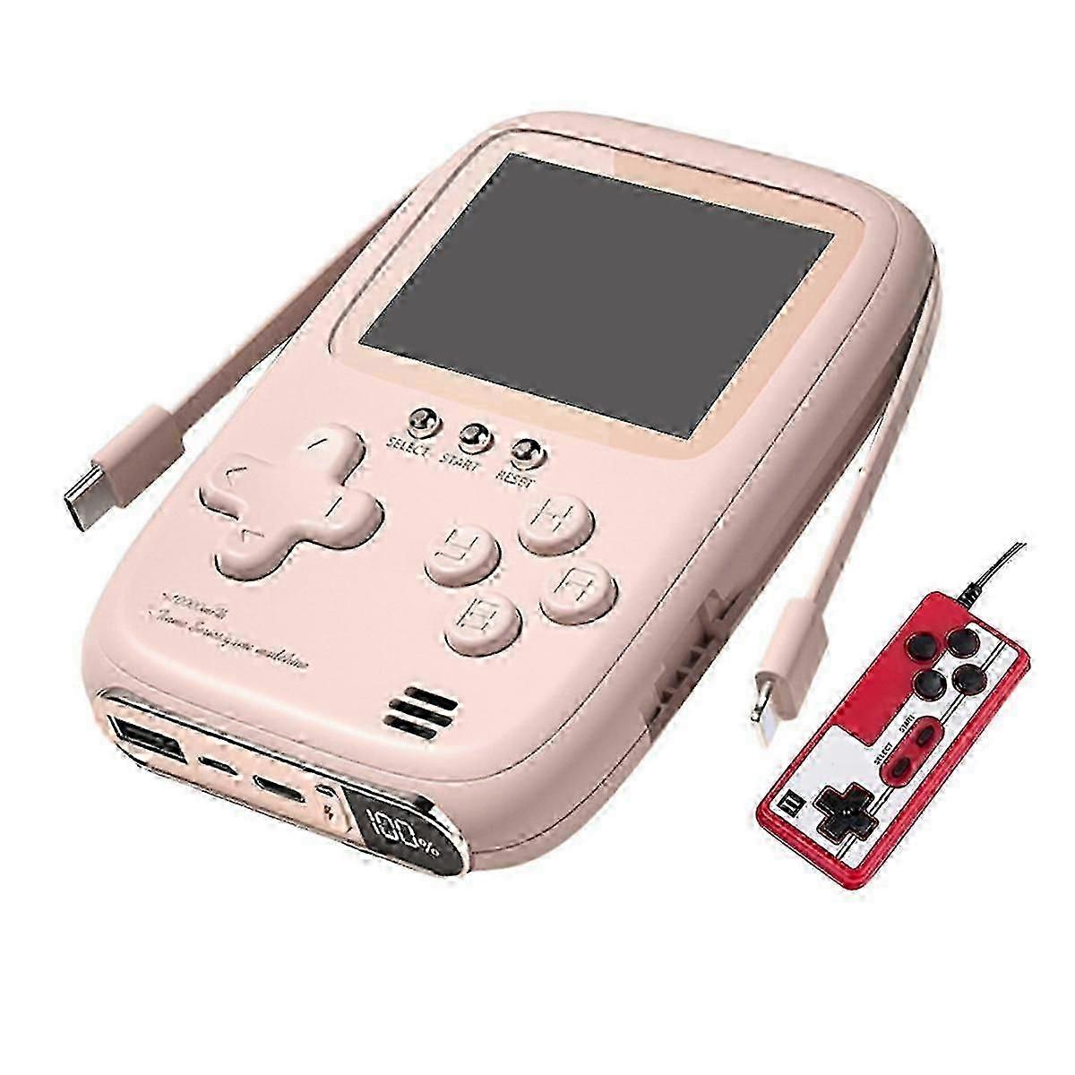 Handheld Retro Game Console+controller 2-in-1 10000 Mah With Two-wire Charging Nostalgic Retro Chil