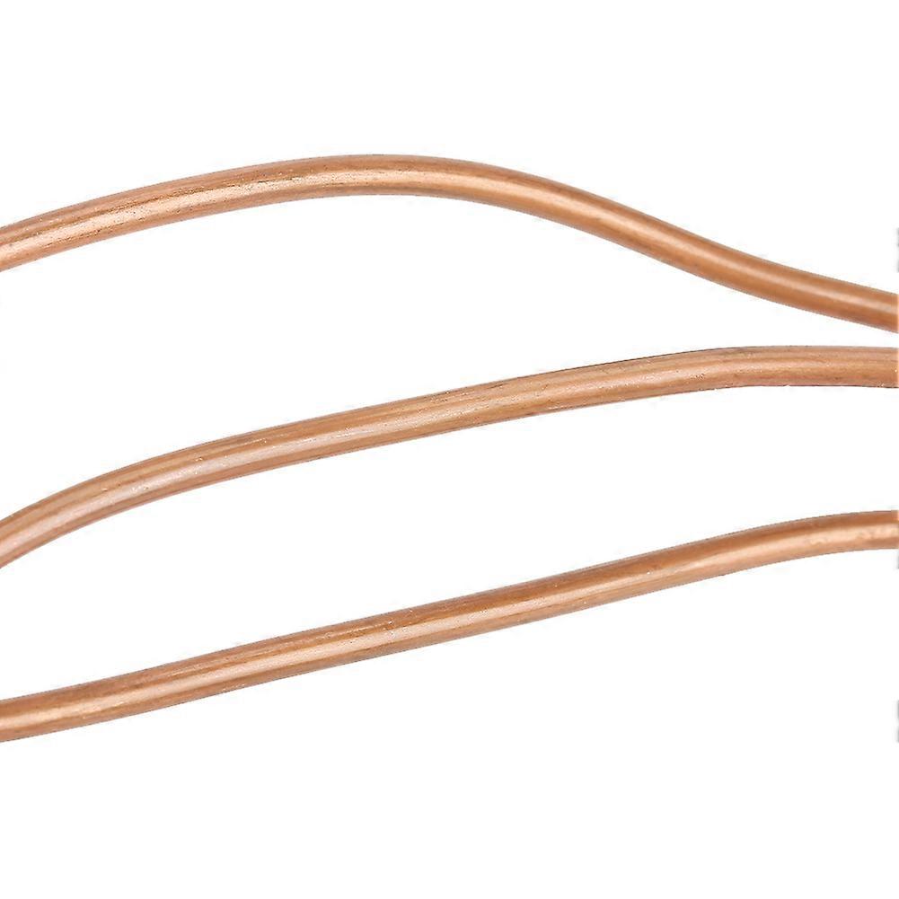 2M kopparrör rör 3 mm OD x 2 mm ID för kyl-VVS